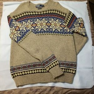 Men's polo sweater